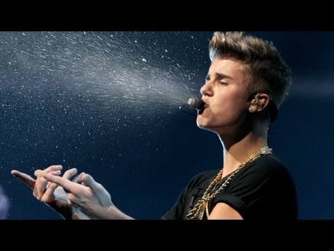 Justin Bieber spits on Ohio DJ's face