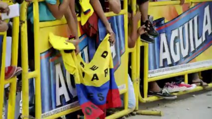 Colombianos sueñan con Mundial