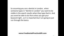 UK Dental SEO Marketing Course Pt1 -  Keywords Explained