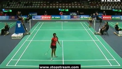 Dutch Open Badminton 2013: สลักจิต พลสนะ (79) vs Hera DESI(56) Set1