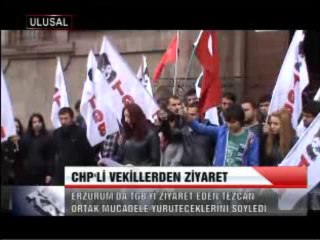 CHP' Lİ VEKİLLERDEN, TGB' YE ZİYARET