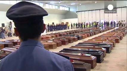 Lampedusa: 311 cadáveres recuperados