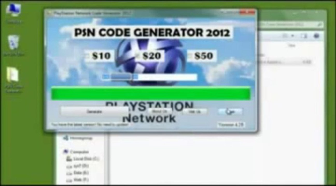 ▶ PSN Code Generator 2013 Link Download In Description