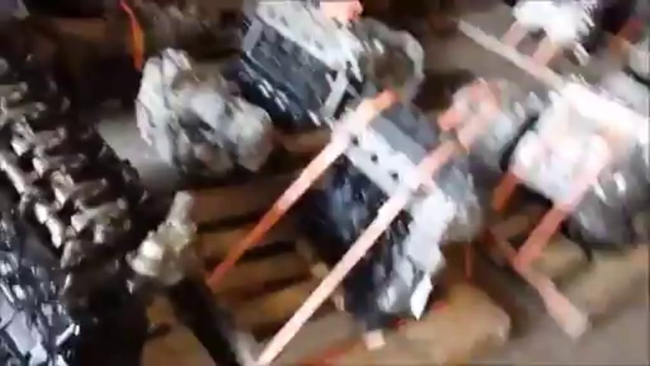 Used Honda Engines ready to be shipped