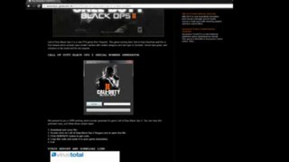 [New version]Call Of Duty Black Ops 2 - Serial Number Generator For Call Of Duty Black Ops 2 _ HD