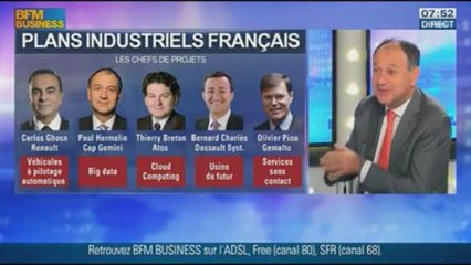 Projet BIG DATA de la nouvelle France industrielle: Paul Hermelin, dans GMB - 11/10