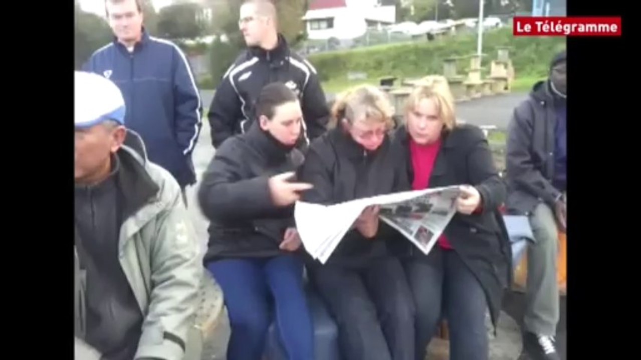 Lampaul-Guimiliau (29). Réveil sur le site de l'abattoir