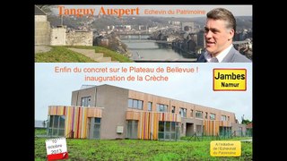 Ville de Namur: inauguration de la Crèche de Bellevue