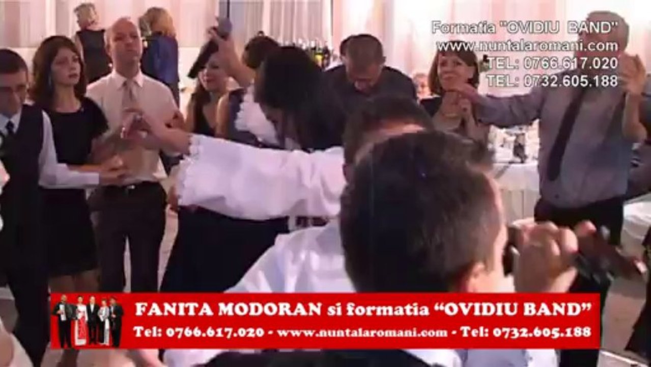 FANITA MODORAN si Formatia "OVIDIU BAND" - Colaj super petrecere Muzica de Nunta LIVE 2013