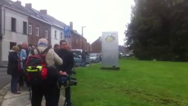 Incendie dans l'entreprise de confiseries Lutti à Bois d'Haine