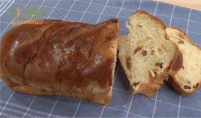 Recette de Cramique ou brioche aux raisins - 750 Grammes