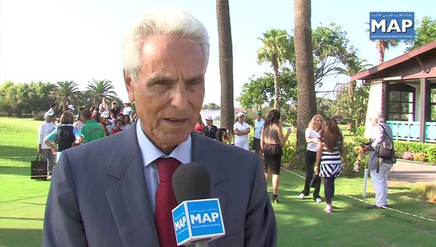 تصريح للرئيس المنتدب للجامعة الملكية المغربية للغولف بمناسبة تنظيم الدورة الاولى لكأس المرأة المغربية