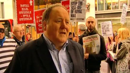 Billy Hayes: Royal Mail sell-off is 'an outrage'