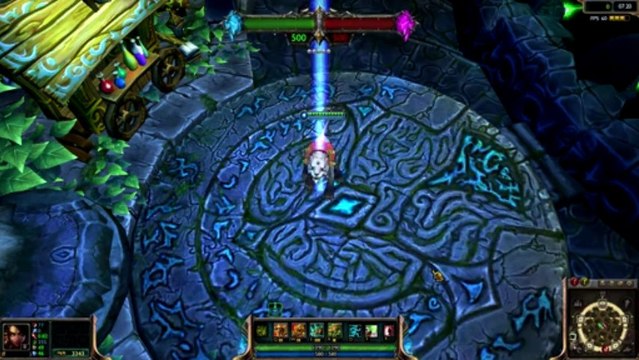 Full - Snow Bunny Nidalee (2012 Visual Upgrade) League of Legends Skin Spotlight