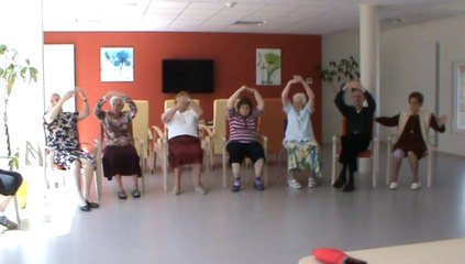 Gym douce à l'EHPAD La Kissel 1