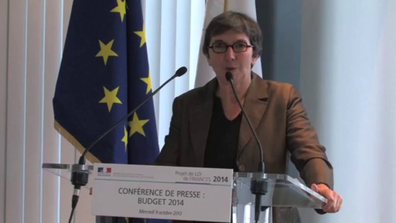 Valérie Fourneyron présente le budget 2014 du ministère jeunesse et sports