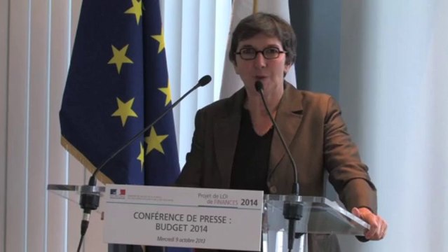 Valérie Fourneyron présente le budget 2014 du ministère jeunesse et sports