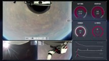 Revivez le saut complet de l'espace de F.Baumgartner!! Red Bull Stratos - Multi Angles