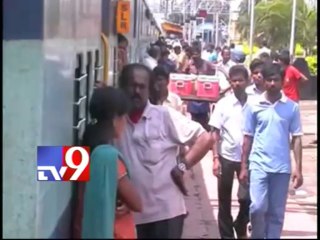 Cancellation of trains due to Cyclone Phailin