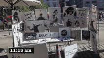 Banksy sells $200,000 paintings for $60 in NYC streets!!!