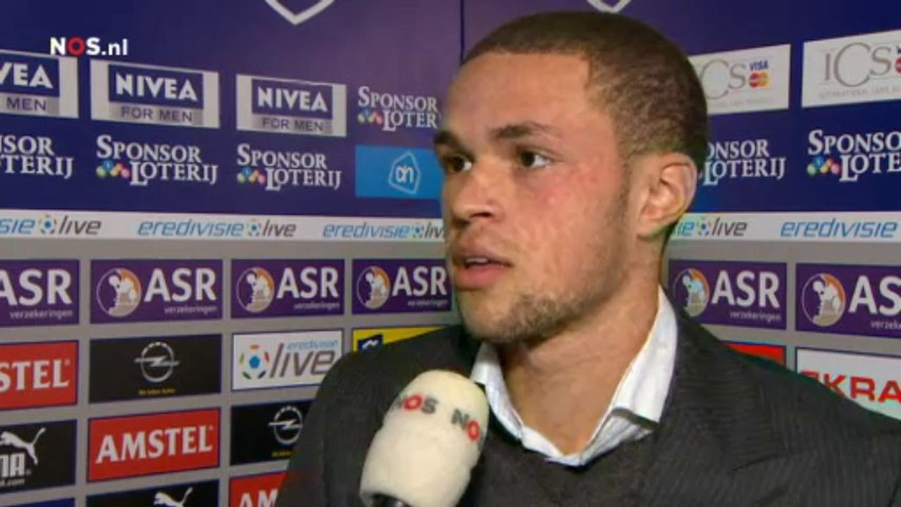 28-11-10 Luc Castaignos na Feyenoord - ADO Den Haag