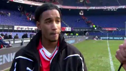 28-11-10 Jerson Cabral na Feyenoord - ADO Den Haag