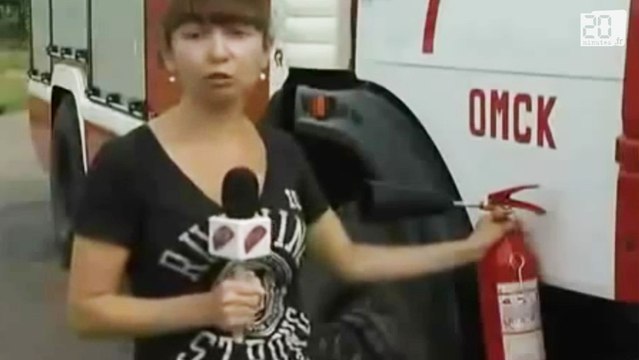 L'énorme Fail d'une journaliste Russe