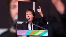 Paul McCartney Performs In Times Square