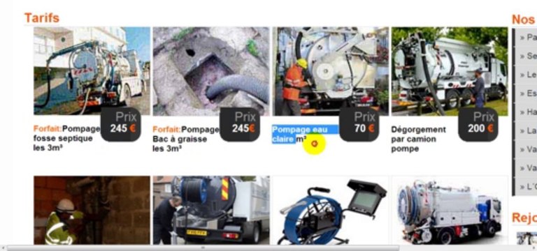 Pompage ou vidange fosse septique et bac a graisse Paris 75 Seine-et-Marne-77 Yvelines-78 Essonne 91-Haut-de-Seines-92-La Seine-Saint-Denis-93-Val-de-Marne-94-Val-d-Oise-95-et-Oise-60