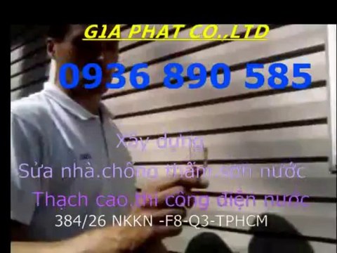 Thợ chống thấm nhà ở tại quận 5 tphcm-kova 0907 323 053