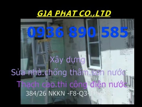 Thợ chống thấm nhà ở tại quận 7 tphcm-kova 0907 323 053