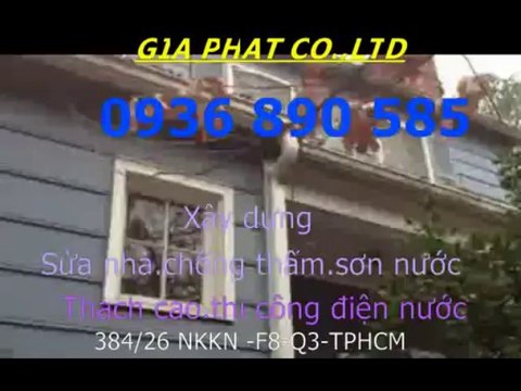 Thợ chống thấm nhà ở tại quận 8 tphcm-kova 0907 323 053