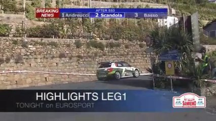 ERC SANREMO After SS3