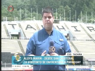 Vinotinto a la espera del partido contra Paraguay