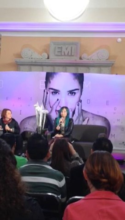 Conferencia de prensa Demi Lovato en México