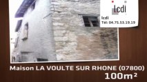 Vente - maison - LA VOULTE SUR RHONE (07800)  - 100m²