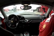 Ferrari 458  Alonso and Massa on board camera