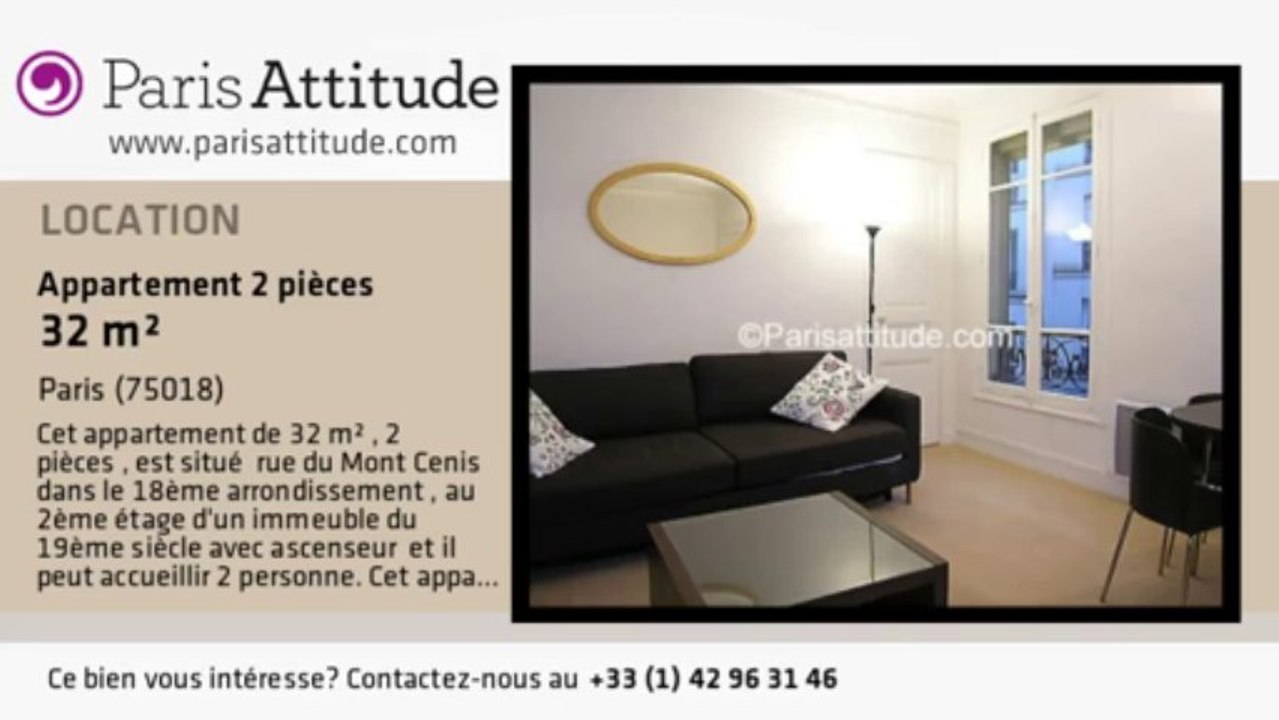 Appartement 1 Chambre à louer - Jules Joffrin - Mairie du 18ème, Paris - Ref. 5463