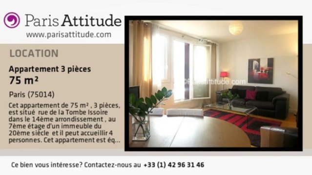 Appartement 2 Chambres à louer - Alésia, Paris - Ref. 7109