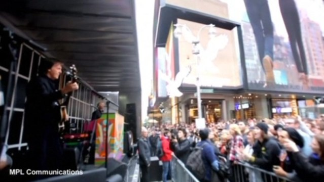 McCartney has surprise concert, Jonas Brothers cancel tour