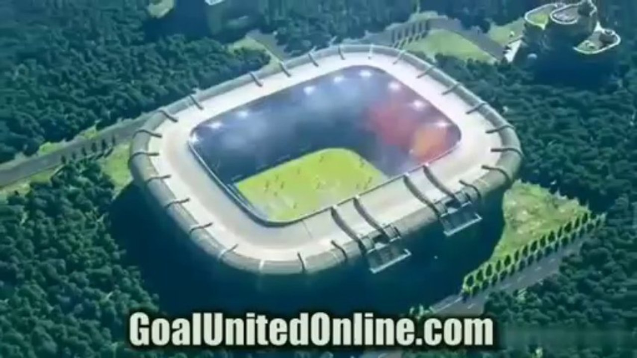 Denmark vs Italy 1:1 Bendtner