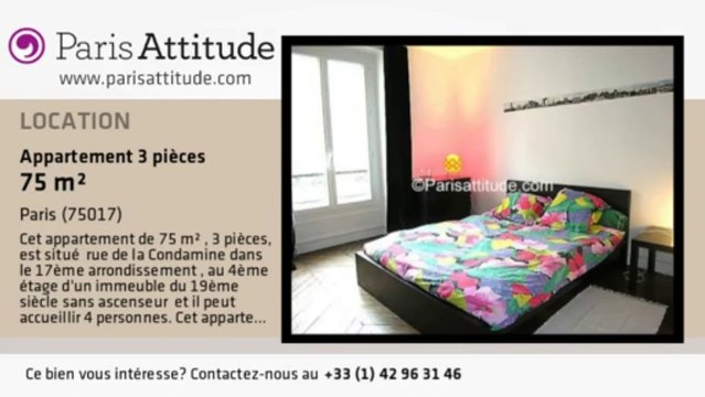 Appartement 2 Chambres à louer - Batignolles, Paris - Ref. 5119