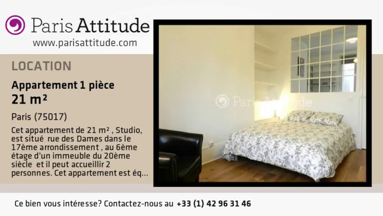 Appartement Studio à louer - Batignolles, Paris - Ref. 8178