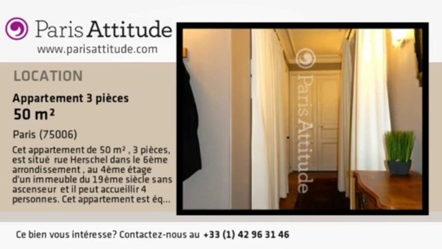 Appartement 2 Chambres à louer - Jardin du Luxembourg, Paris - Ref. 7885