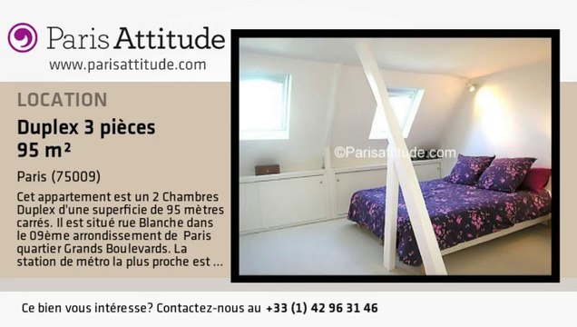 Duplex 2 Chambres à louer - Notre Dame de Lorette, Paris - Ref. 4326