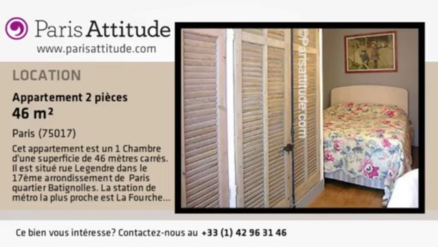 Appartement 1 Chambre à louer - Batignolles, Paris - Ref. 3723
