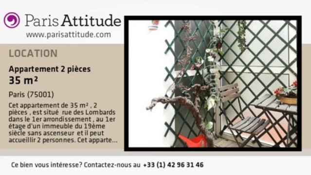 Appartement 1 Chambre à louer - Châtelet, Paris - Ref. 1514