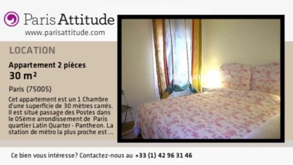 Appartement 1 Chambre à louer - Place Monge, Paris - Ref. 4806