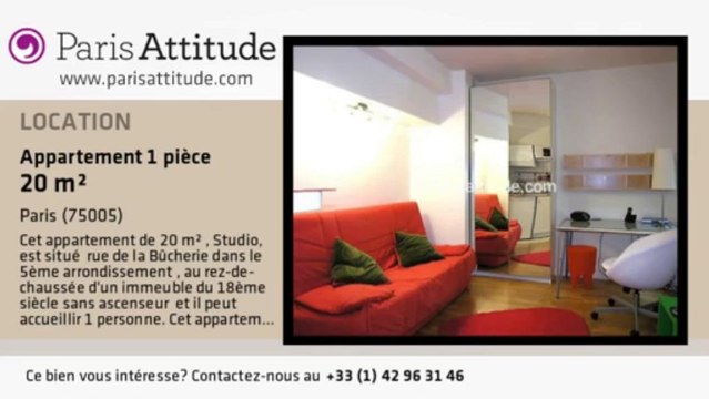 Appartement Studio à louer - Quartier Latin/St Michel, Paris - Ref. 1389