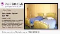 Appartement 3 Chambres à louer - Trocadéro, Paris - Ref. 4520